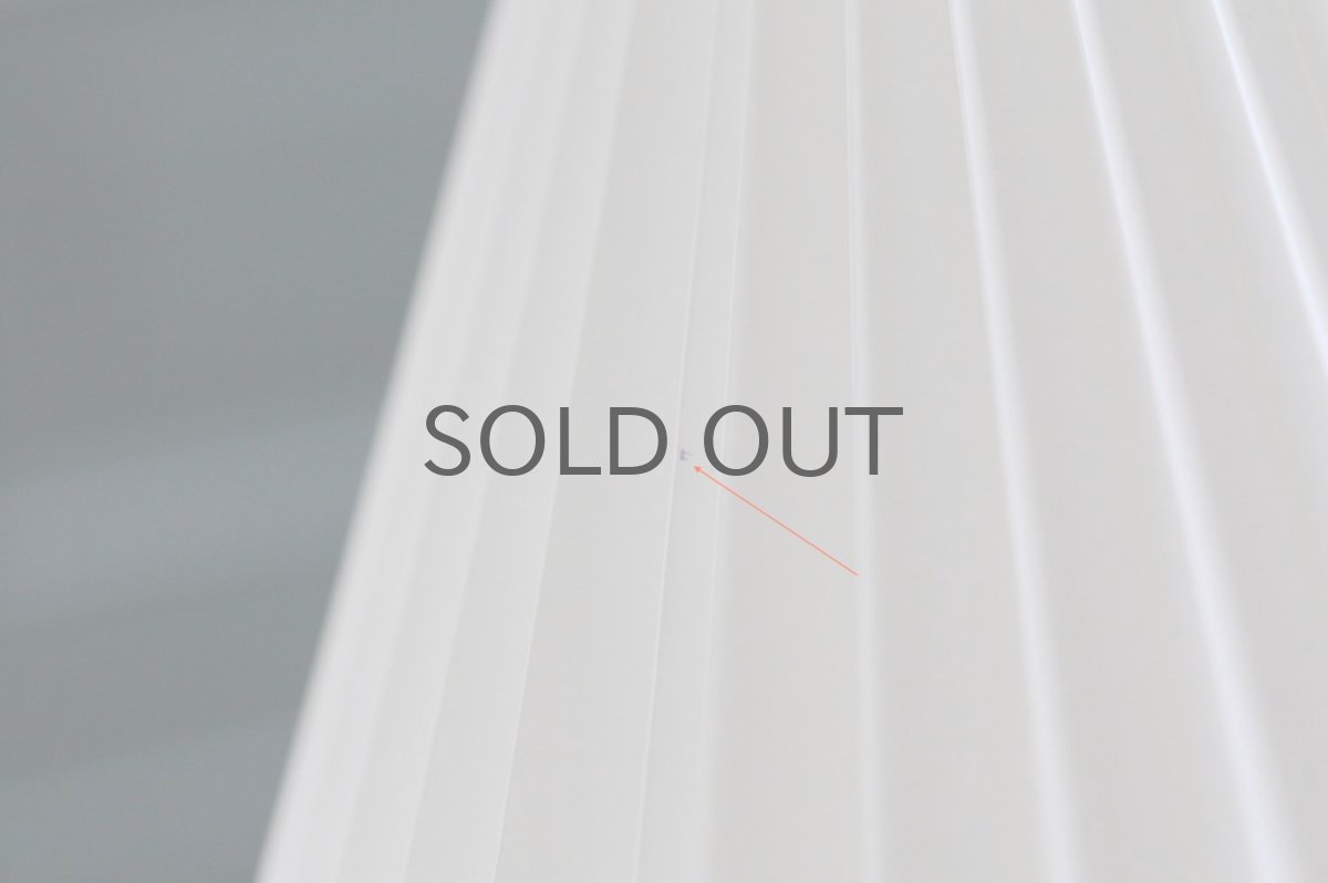 画像8: ビンテージ北欧照明/デンマーク製/フロアスタンドライト/チーク&真鍮/ジャバラシェード (8)