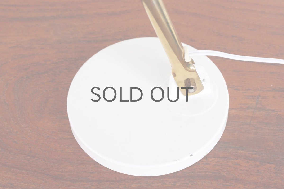 画像12: 北欧ビンテージ照明/フィンランド/Idman/Paavo Tynell/パーボ・ティネル/デスクライト/テーブルライト/9222/ホワイト (12)