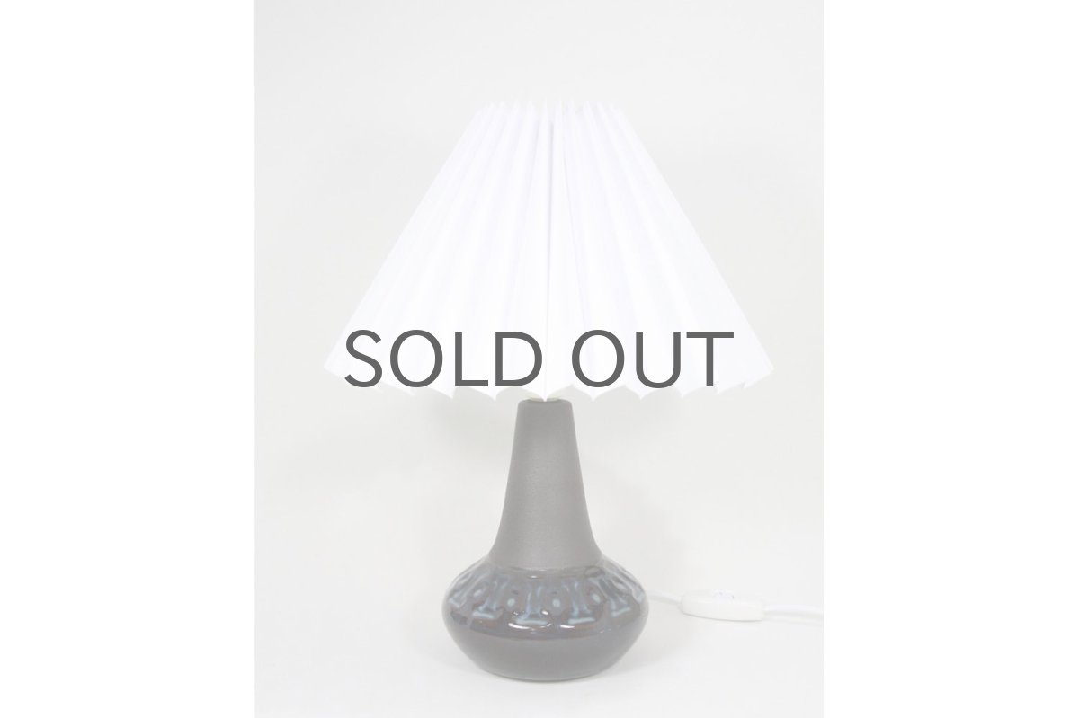 画像2: ビンテージ北欧照明/Soholm/スーホルム/テーブルライト/陶製/No.2 (2)