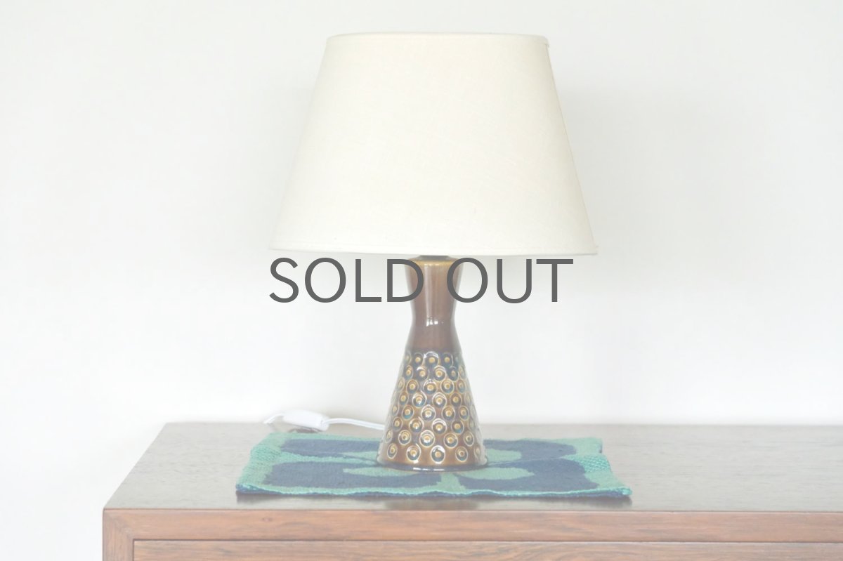 画像5: ビンテージ北欧照明/Soholm/スーホルム/テーブルライト/陶製/No.2 (5)