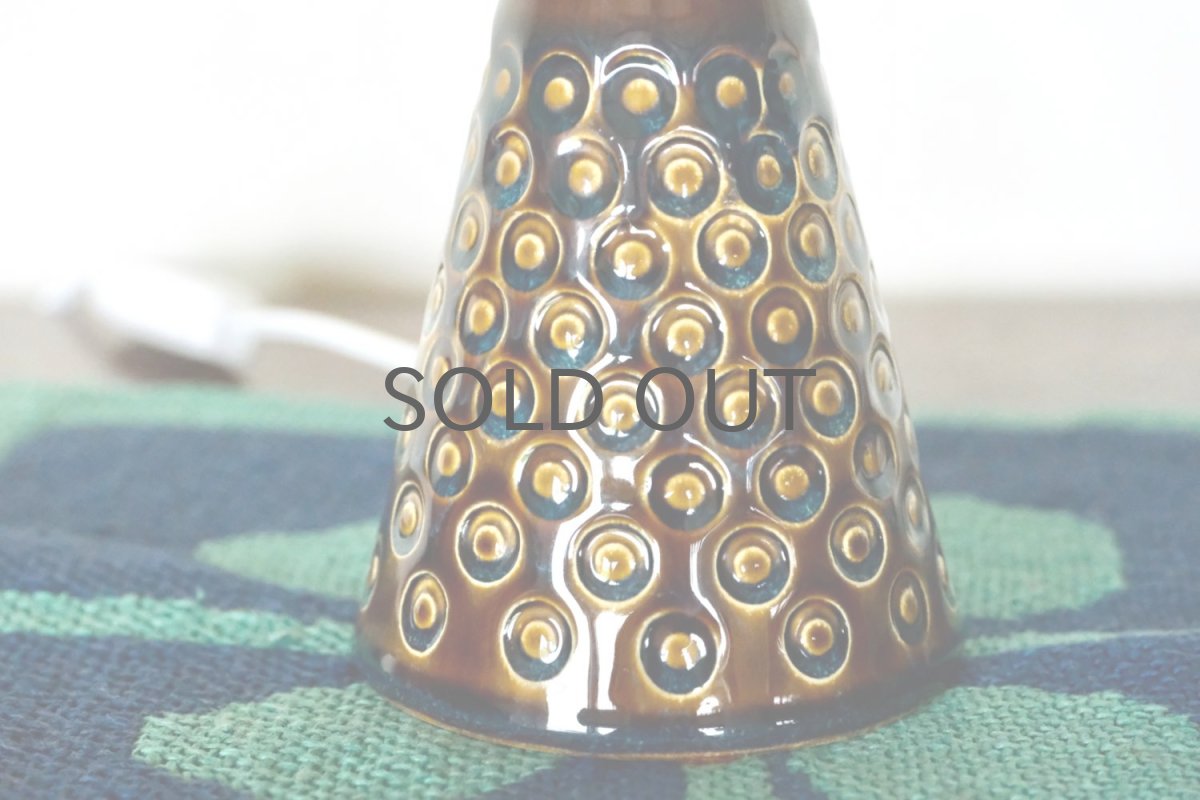 画像2: ビンテージ北欧照明/Soholm/スーホルム/テーブルライト/陶製/No.2 (2)