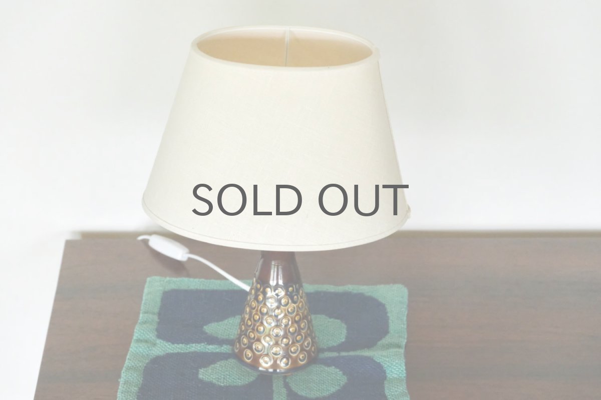 画像6: ビンテージ北欧照明/Soholm/スーホルム/テーブルライト/陶製/No.2 (6)