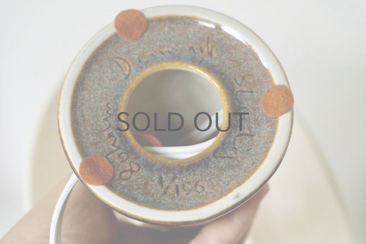 画像7: ビンテージ北欧照明/Soholm/スーホルム/テーブルライト/陶製/No.2 (7)