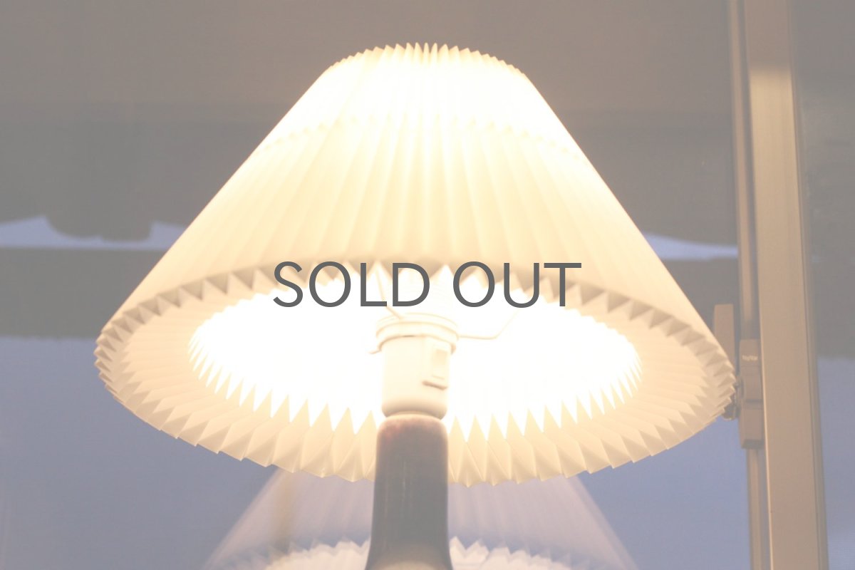 画像6: ビンテージ北欧照明/Gustavsberg/グスタフスベリ/Stig Lindberg/スティグ・リンドベリ/Le Klint/レクリント/テーブルライト (6)