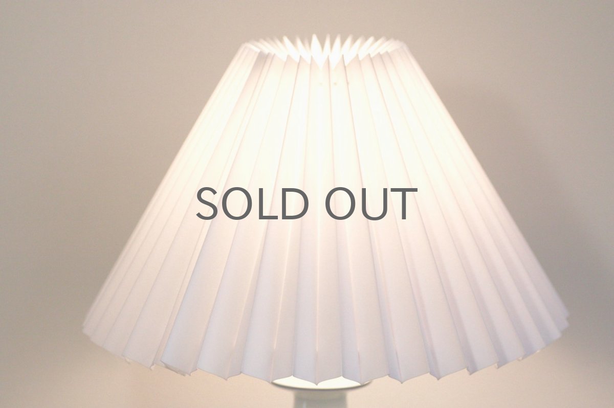 画像3: ビンテージ北欧照明/ロイヤルコペンハーゲン/alminia/Fog&Morup/ジャバラシェード/ビンテージテーブルライト (3)