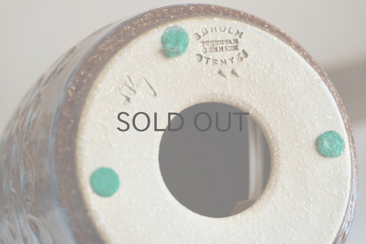 画像5: ビンテージ北欧照明/Soholm/スーホルム/テーブルライト/陶製/No.1 (5)