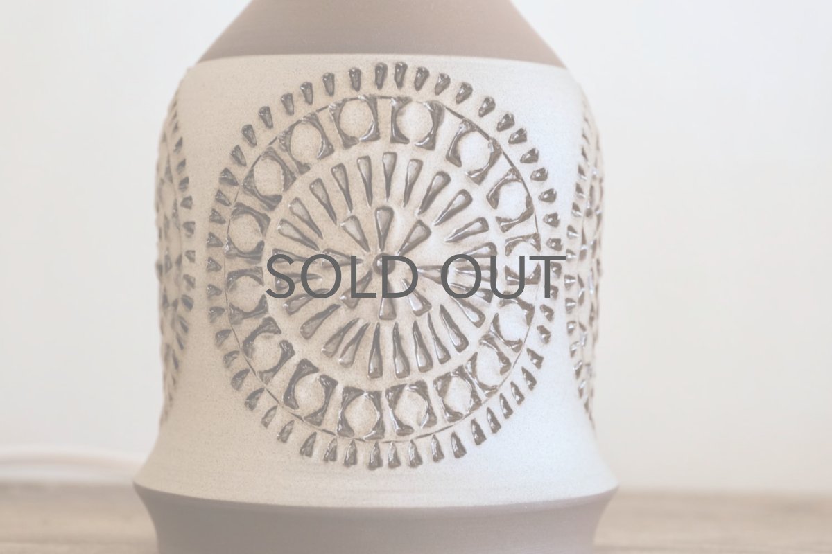 画像3: ビンテージ北欧照明/Aligsas Keramik/アーリングソース/テーブルライト/陶製 (3)