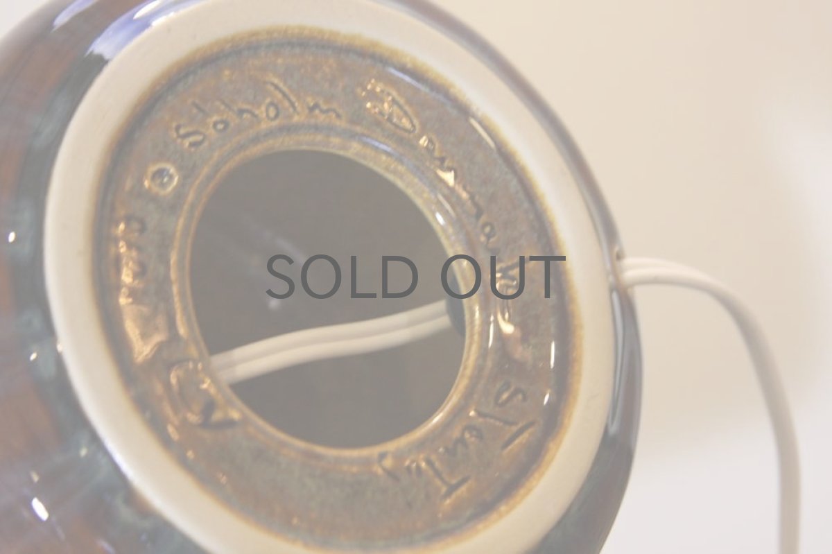 画像6: ビンテージ北欧照明/Soholm/スーホルム/テーブルライト/陶製/No.2 (6)