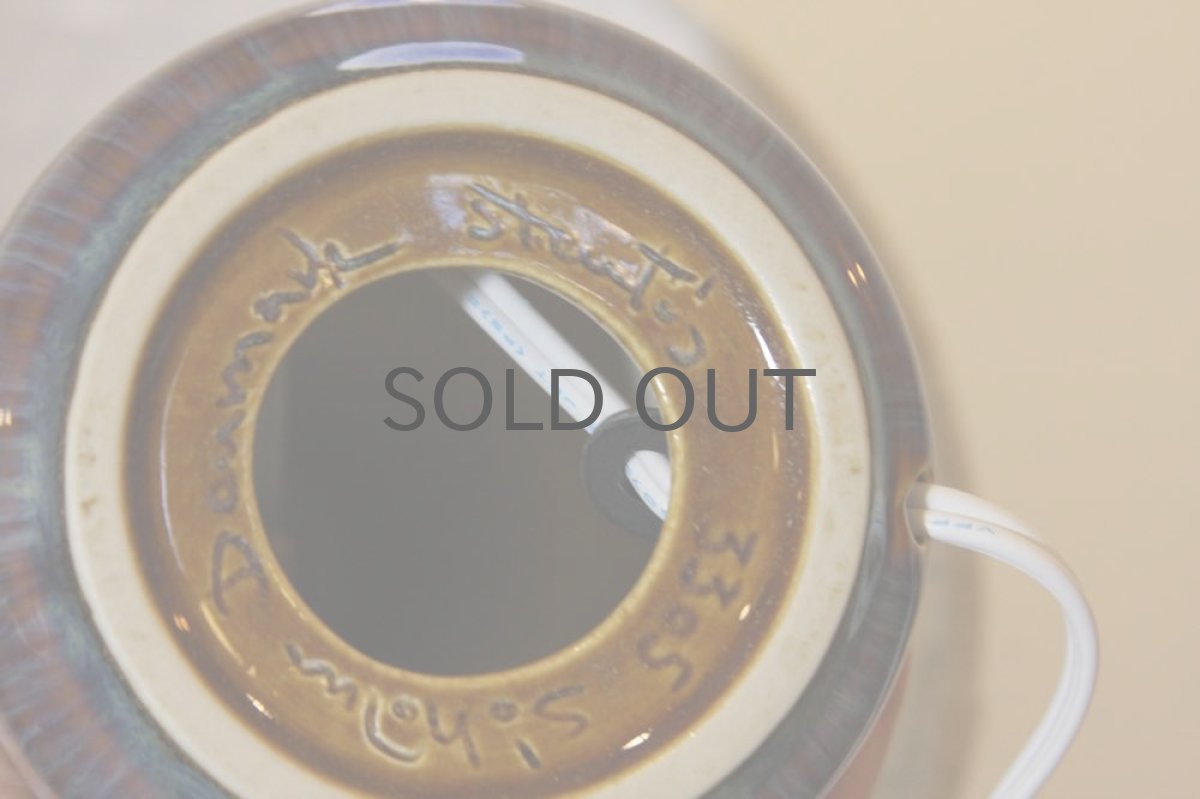 画像5: ビンテージ北欧照明/Soholm/スーホルム/テーブルライト/陶製/No.1 (5)