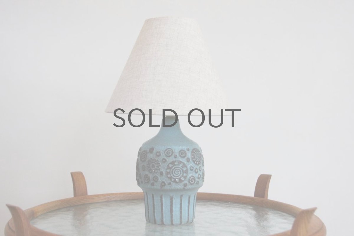 画像2: ビンテージ北欧照明/Rorstrand/ロールストランド/Olle Alberius/テーブルライト/陶製/No.5 (2)