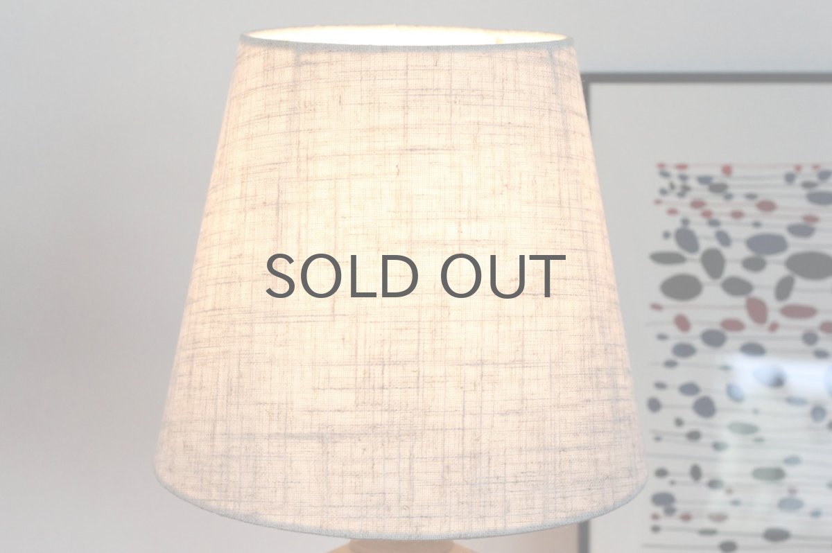 画像6: ビンテージ北欧照明/Aligsas Keramik/アーリングソース/テーブルライト/陶製/No.2 (6)