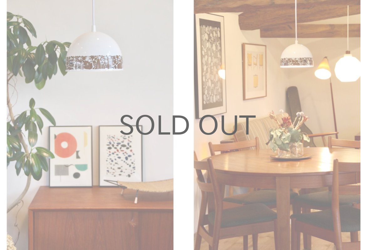 画像5: Finel(ARABIA)/フィネル/Fog & Mørup/エナメルペンダントライト/ホワイト (5)