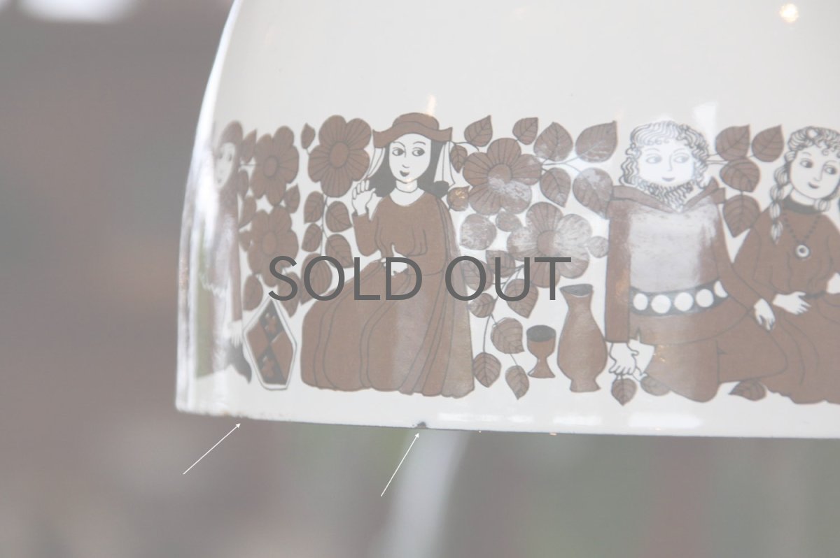 画像4: Finel(ARABIA)/フィネル/Fog & Mørup/エナメルペンダントライト/ホワイト (4)