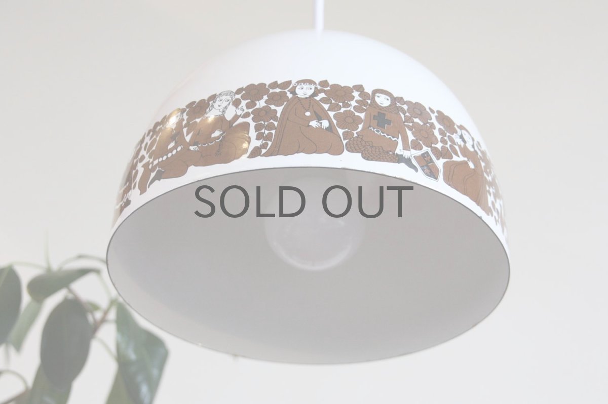 画像2: Finel(ARABIA)/フィネル/Fog & Mørup/エナメルペンダントライト/ホワイト (2)