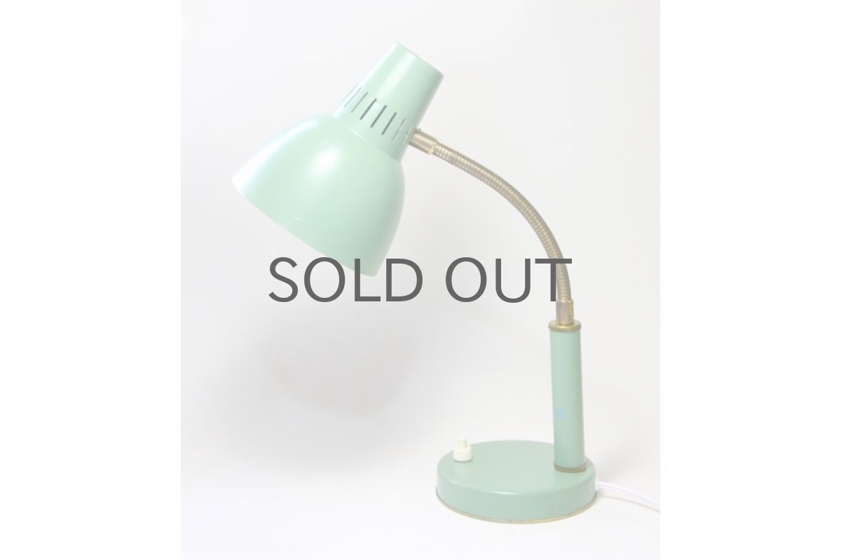 画像4: ビンテージ北欧照明/スウェーデン/デスクライト/ペールグリーン (4)