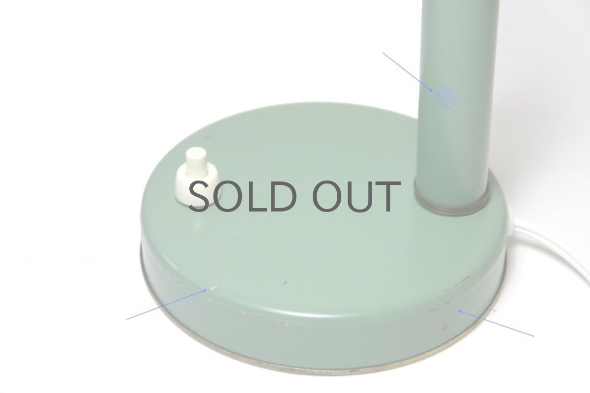 画像6: ビンテージ北欧照明/スウェーデン/デスクライト/ペールグリーン (6)