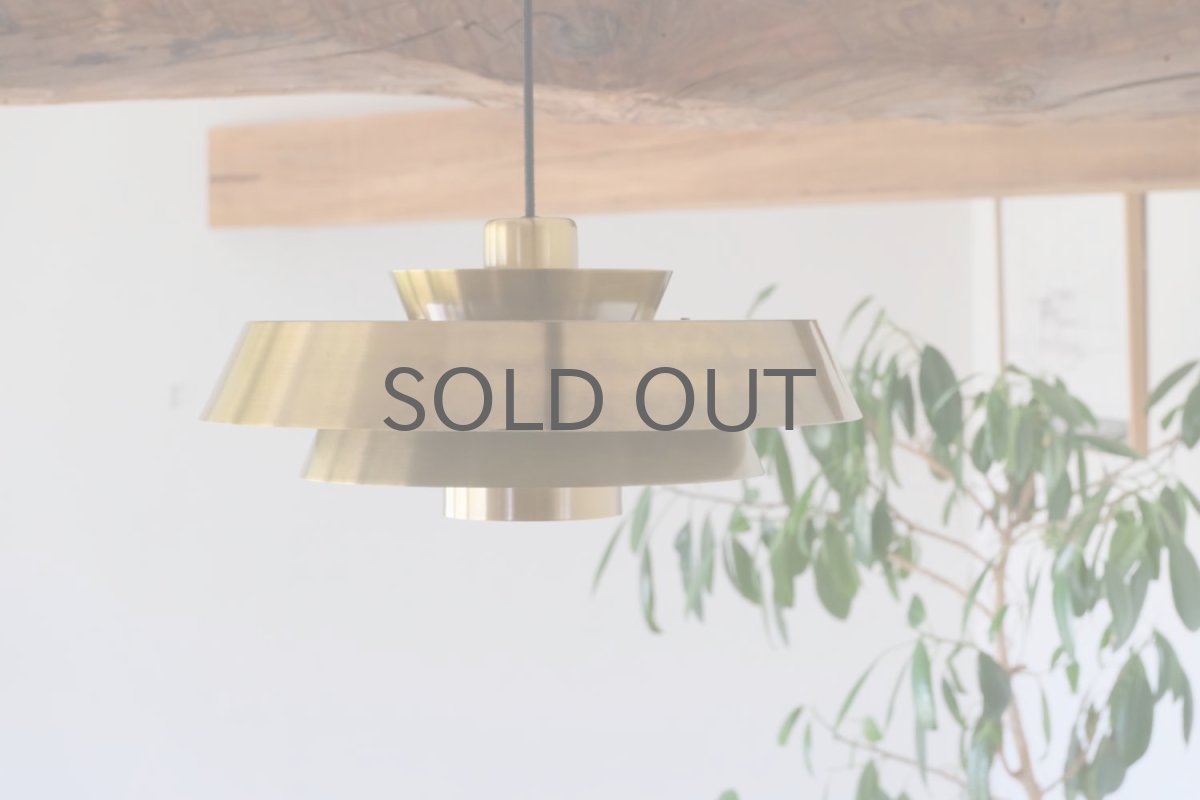 画像8: 北欧ヴィンテージ照明/デンマーク製/Fog & Morup社/Jo Hammerborg/ブラスペンダントライト (8)