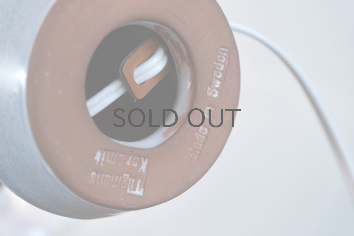 画像5: ビンテージ北欧照明/Tilgmans Keramik/ティルグマンケラミック/テーブルライト/陶製 (5)