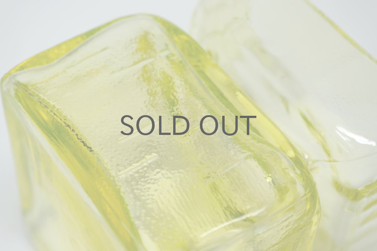 画像3: 北欧雑貨/RIIHIMÄKI lasi/リーヒマエンラシ/Palaシリーズ/花瓶/イエロー/Lサイズ (3)