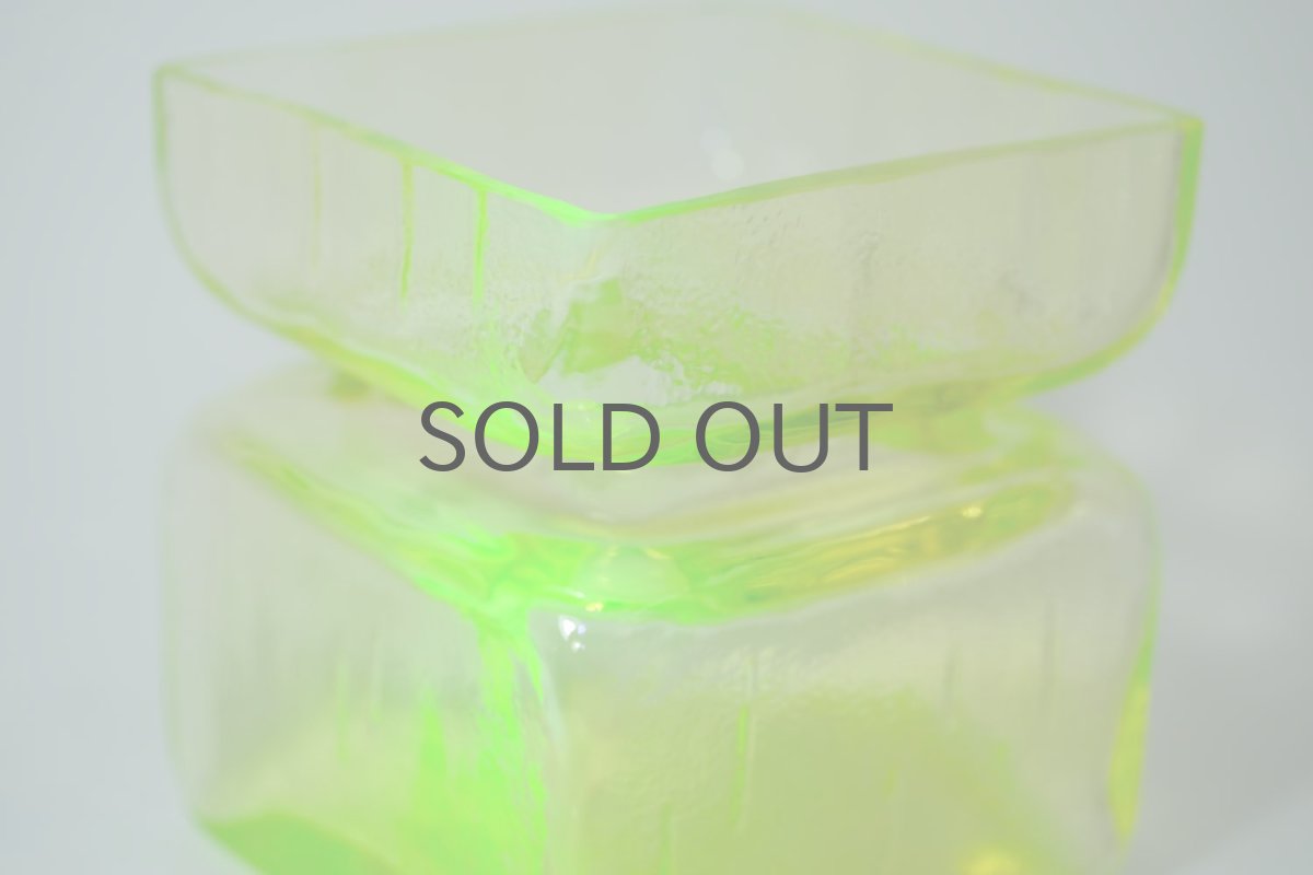 画像5: 北欧雑貨/RIIHIMÄKI lasi/リーヒマエンラシ/Palaシリーズ/花瓶/イエロー/Lサイズ (5)