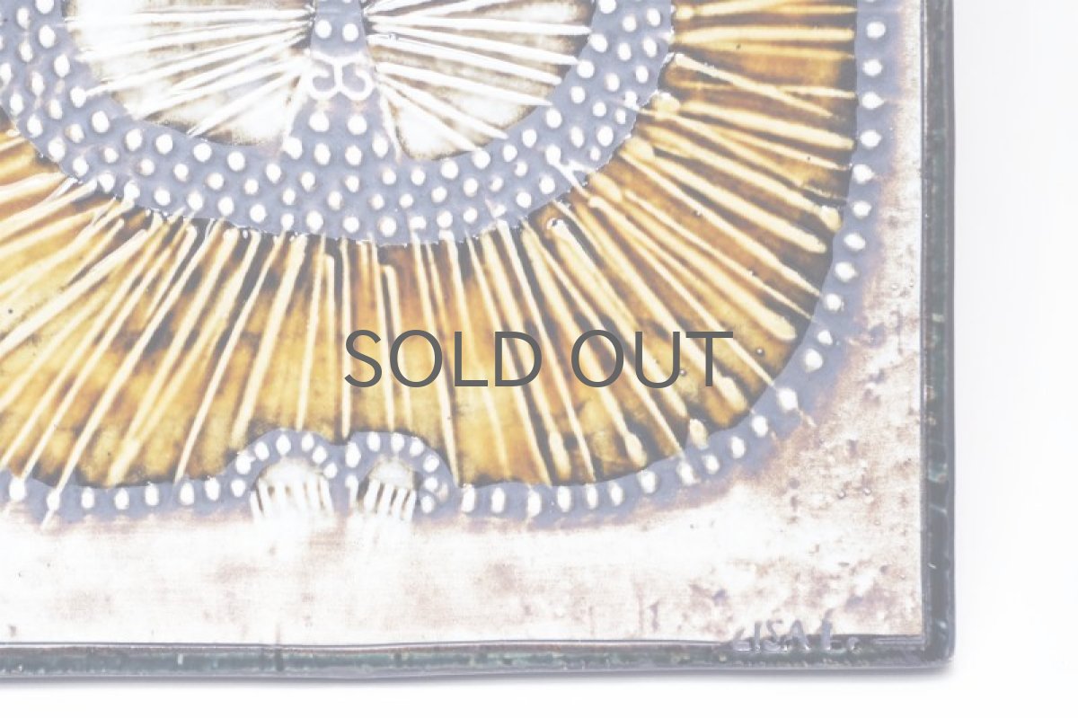 画像3: 北欧ビンテージ雑貨/Lisa Larson/リサ・ラーソン/アンティーク/UNIK/Katt/丸ネコ陶板 (3)