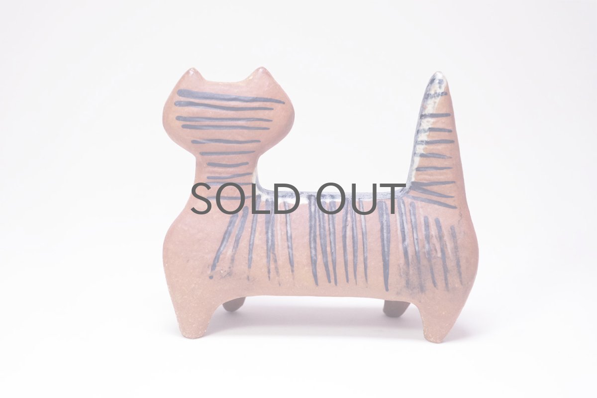 画像5: 北欧ビンテージ/Lisa Larson/リサ・ラーソン/LILLA ZOO /小さな動物園/Gustavsberg/グスタフスベリ/ネコ/ビンテージ/No.1 (5)