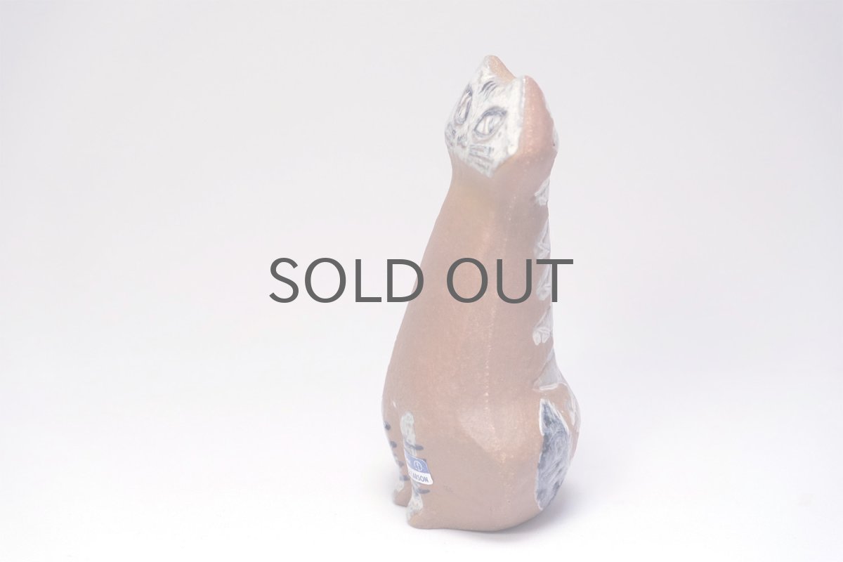 画像5: 北欧ビンテージ/Lisa Larson/リサ・ラーソン/LILLA ZOO /小さな動物園/ネコ/Gustavsberg/グスタフスベリ/ビンテージ/No.2-1 (5)