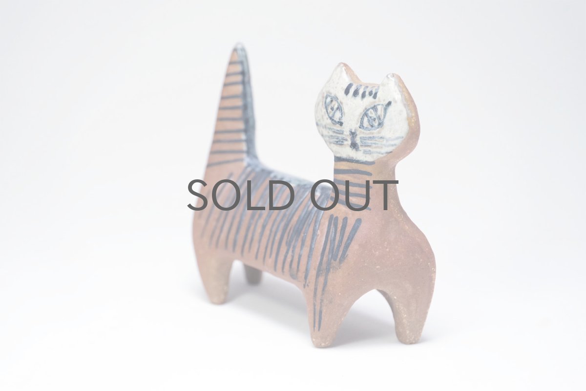 画像4: 北欧ビンテージ/Lisa Larson/リサ・ラーソン/LILLA ZOO /小さな動物園/Gustavsberg/グスタフスベリ/ネコ/ビンテージ/No.1 (4)