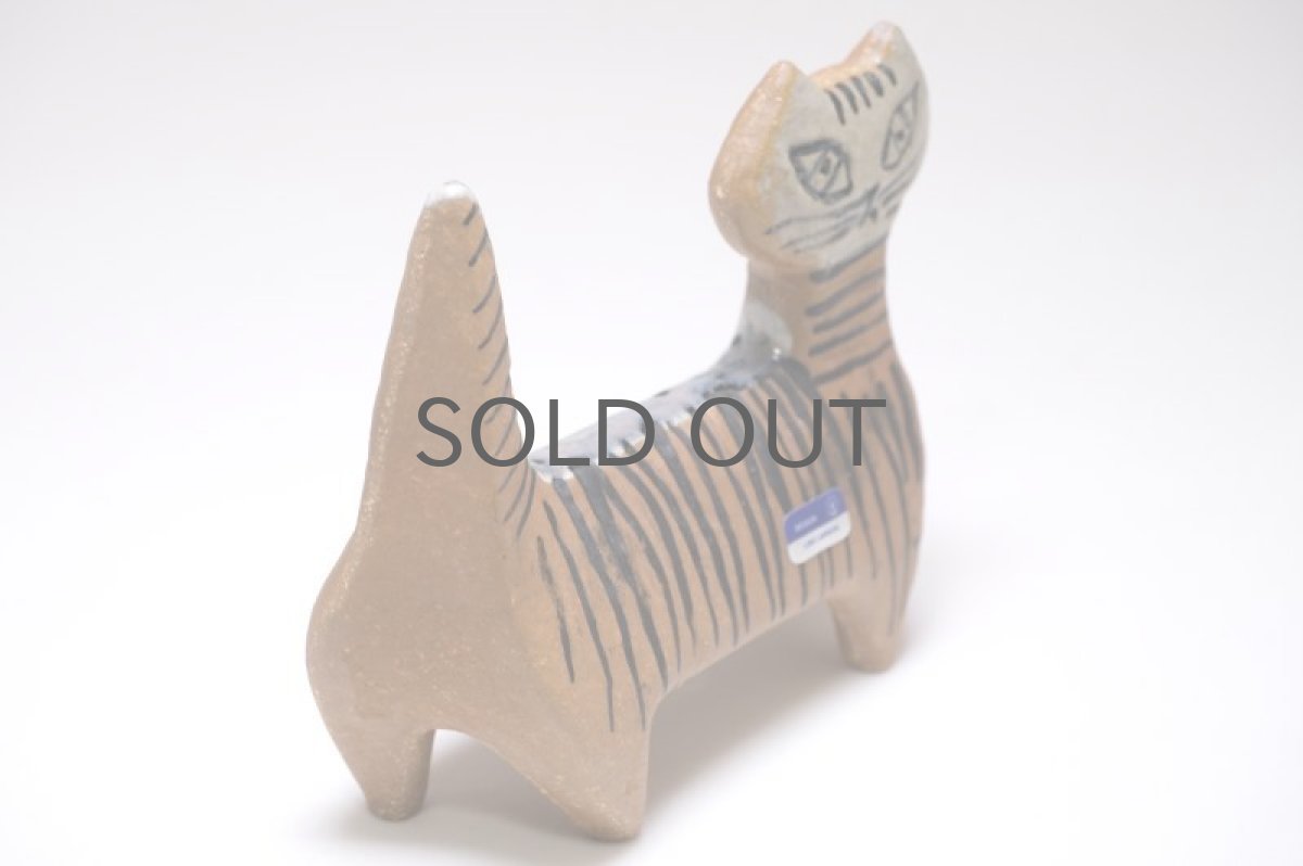 画像4: 北欧ビンテージ/Lisa Larson/リサ・ラーソン/LILLA ZOO /小さな動物園/Gustavsberg/グスタフスベリ/ネコ/ビンテージ/No.1 (4)