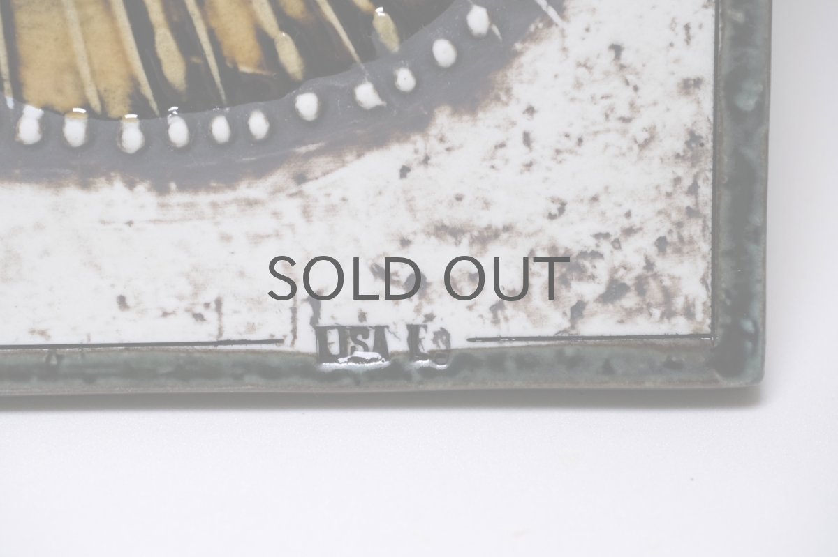 画像4: 北欧ビンテージ雑貨/Lisa Larson/リサ・ラーソン/アンティーク/UNIK/Katt/丸ネコ陶板 (4)