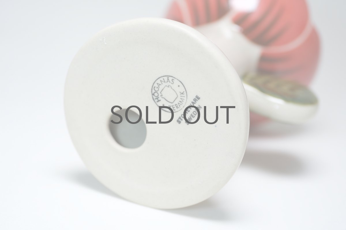 画像8: 北欧ビンテージ/Lisa Larson/リサ・ラーソン/HOGANAS KERAMIK/チューリップキャンドルホルダー/No.2 (8)