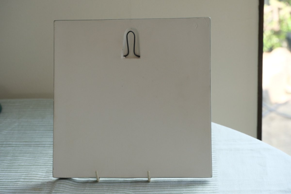 画像8: 北欧ビンテージ雑貨/Lisa Larson/リサ・ラーソン/アンティーク/UNIK/Katt/丸ネコ陶板 (8)