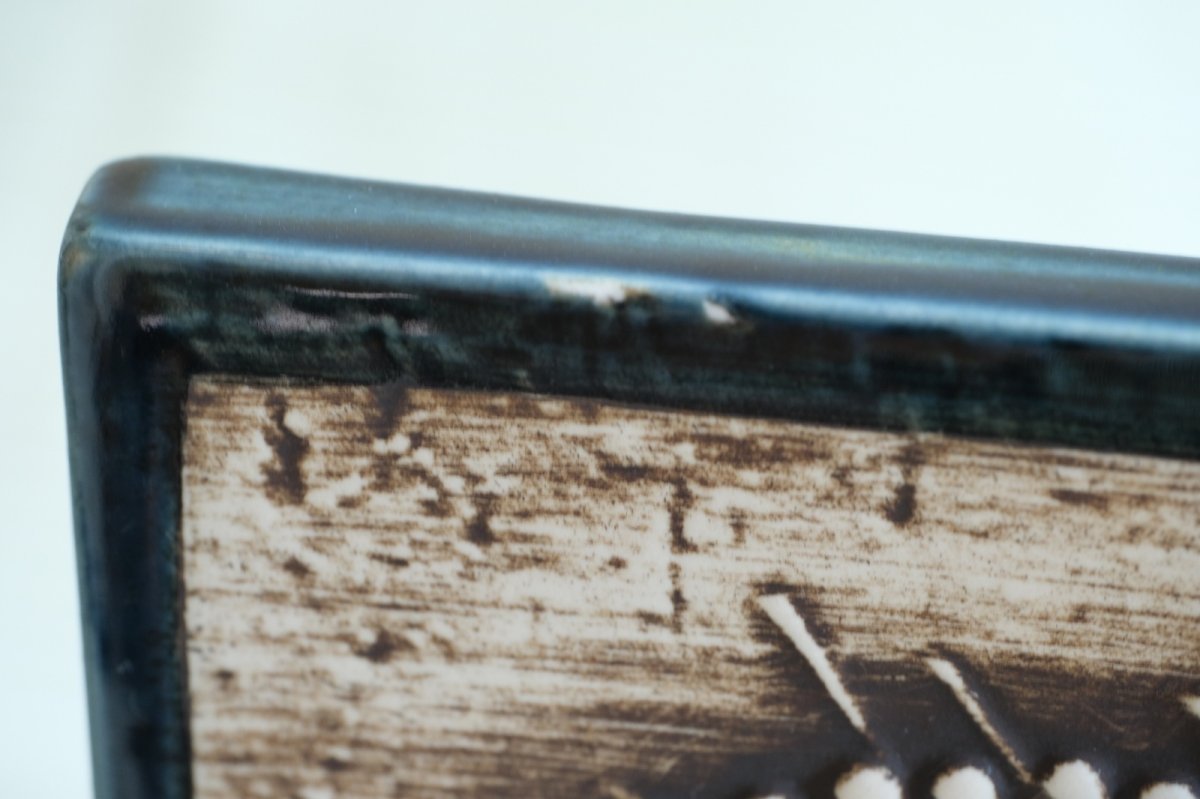 画像6: 北欧ビンテージ雑貨/Lisa Larson/リサ・ラーソン/アンティーク/UNIK/Katt/丸ネコ陶板 (6)