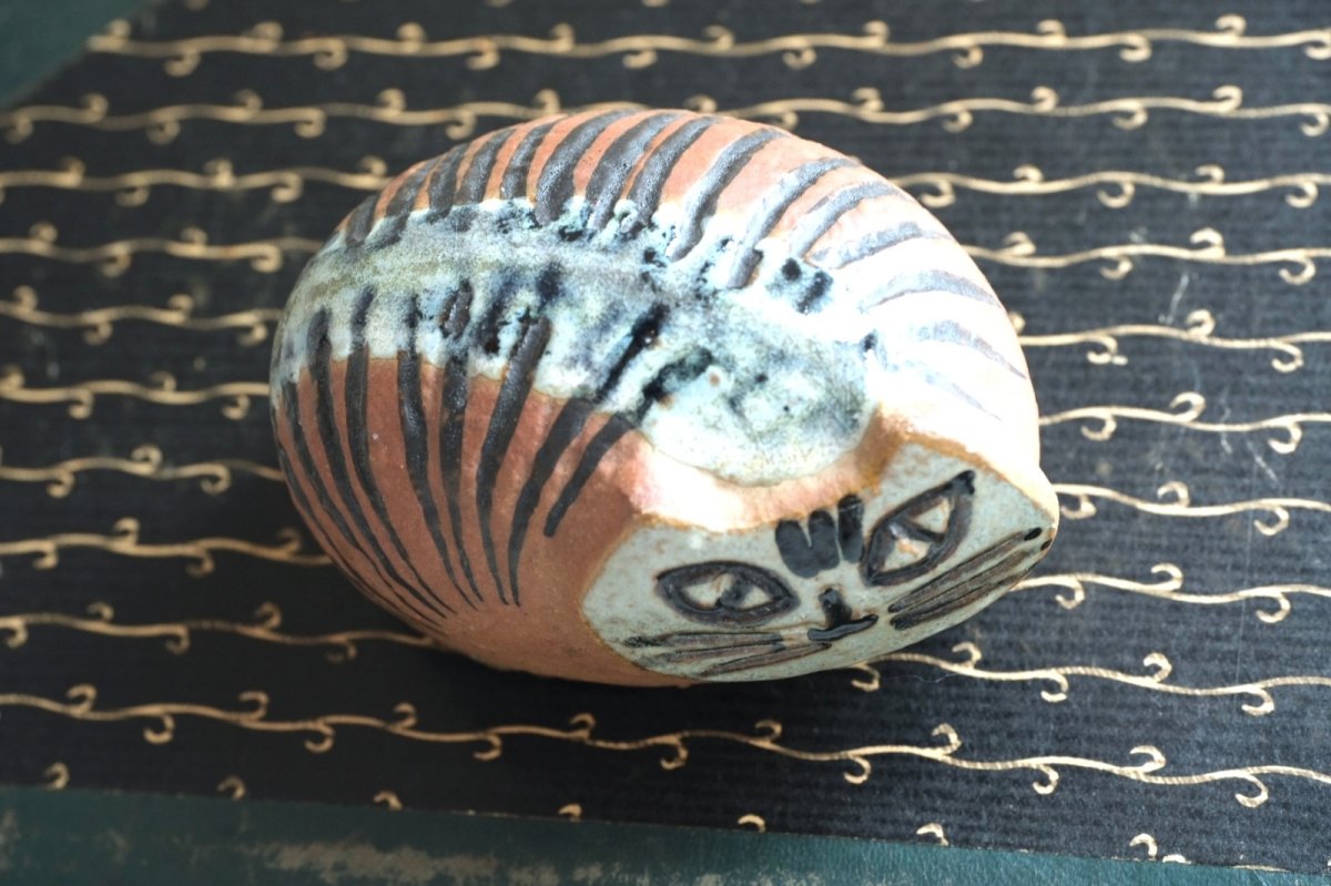 画像5: 北欧ビンテージ/Lisa Larson/リサ・ラーソン/LILLA ZOO /小さな動物園/ネコ/Gustavsberg/グスタフスベリ/ビンテージ/No.1 (5)