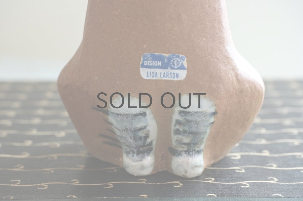 画像3: 北欧ビンテージ/Lisa Larson/リサ・ラーソン/LILLA ZOO /小さな動物園/ネコ/ビンテージ/No.2 (3)