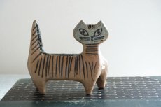 画像1: 北欧ビンテージ/Lisa Larson/リサ・ラーソン/LILLA ZOO /小さな動物園/Gustavsberg/グスタフスベリ/ネコ/ビンテージ/No.3 (1)