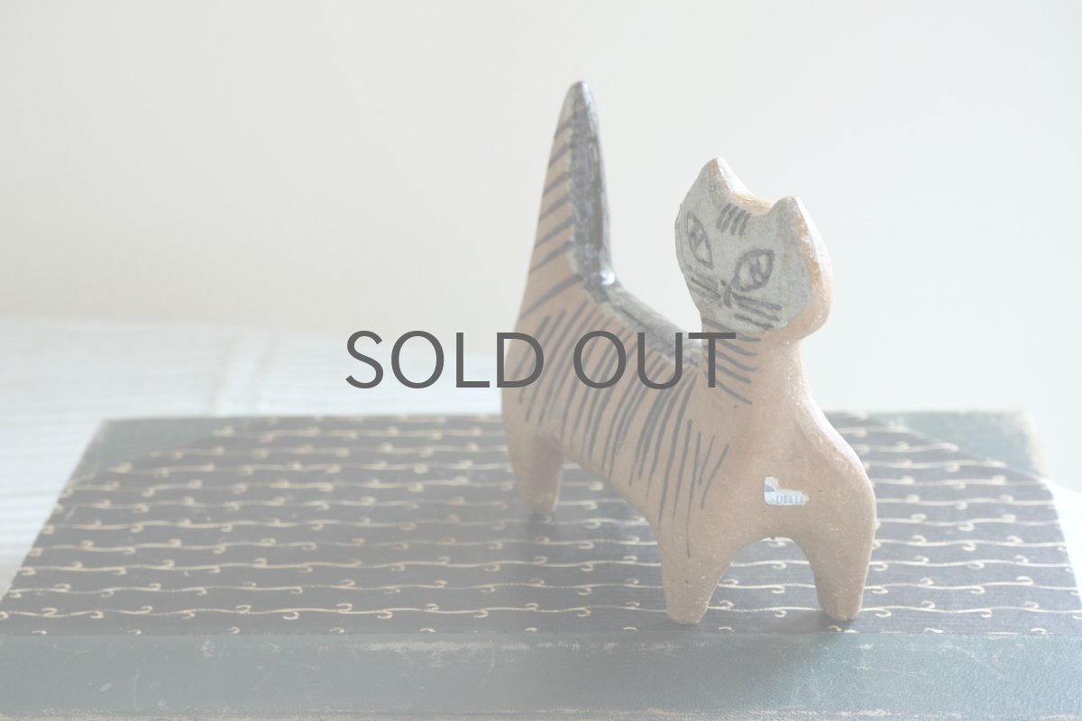 画像4: 北欧ビンテージ/Lisa Larson/リサ・ラーソン/LILLA ZOO /小さな動物園/Gustavsberg/グスタフスベリ/ネコ/ビンテージ/No.3 (4)