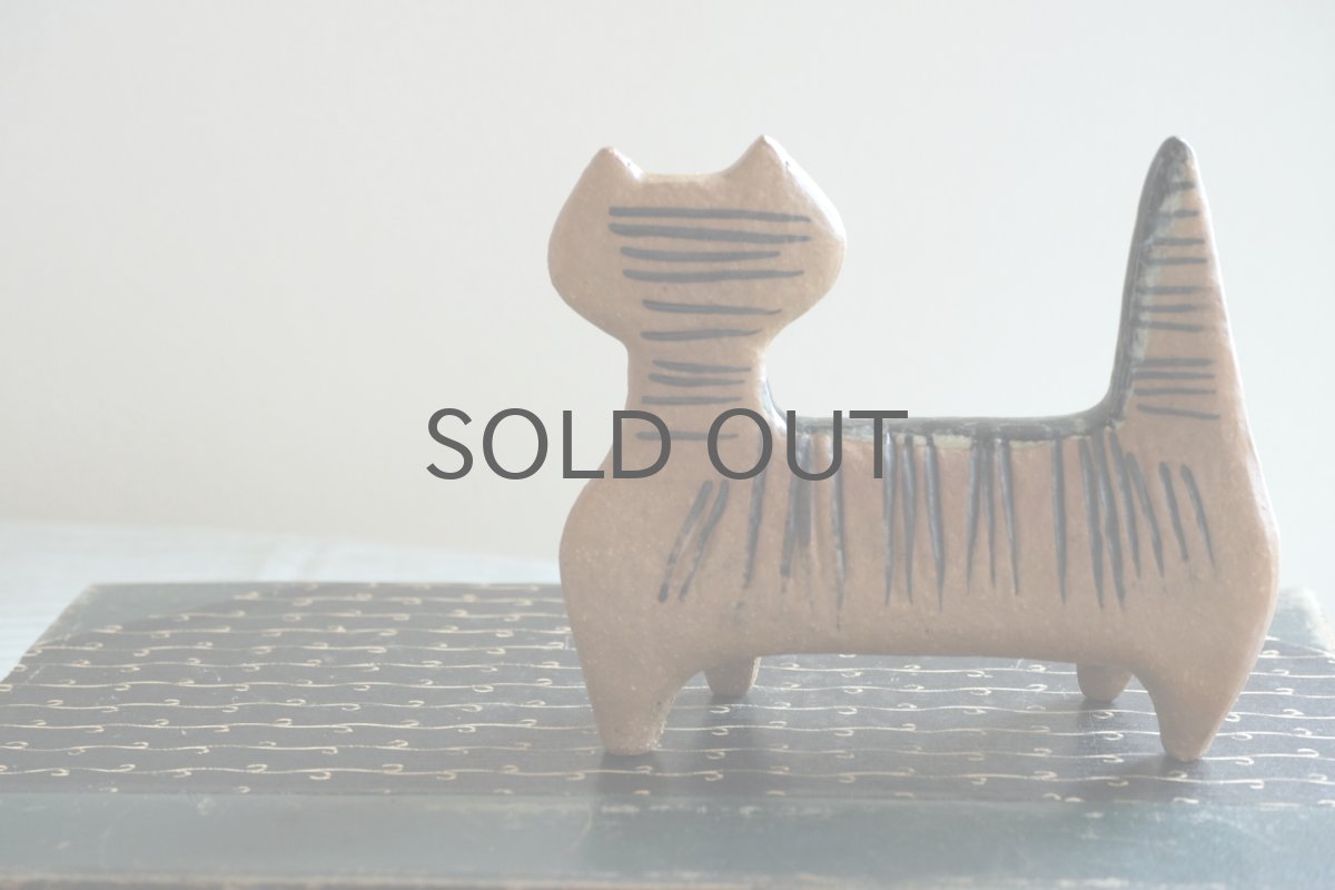 画像3: 北欧ビンテージ/Lisa Larson/リサ・ラーソン/LILLA ZOO /小さな動物園/Gustavsberg/グスタフスベリ/ネコ/ビンテージ/No.3 (3)