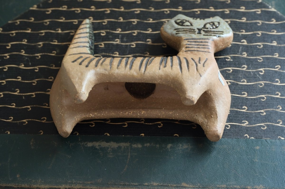 画像6: 北欧ビンテージ/Lisa Larson/リサ・ラーソン/LILLA ZOO /小さな動物園/Gustavsberg/グスタフスベリ/ネコ/ビンテージ/No.3 (6)