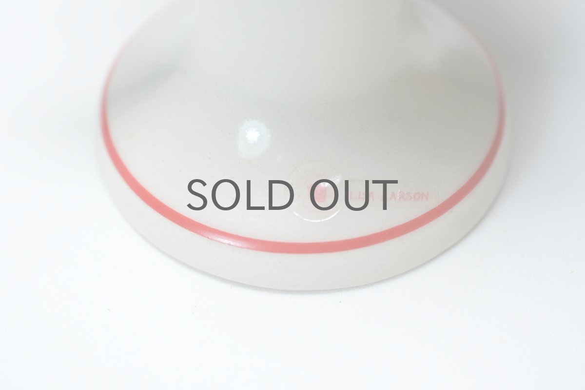 画像9: 北欧ビンテージ/Lisa Larson/リサ・ラーソン/HOGANAS KERAMIK/チューリップキャンドルホルダー/No.1 (9)