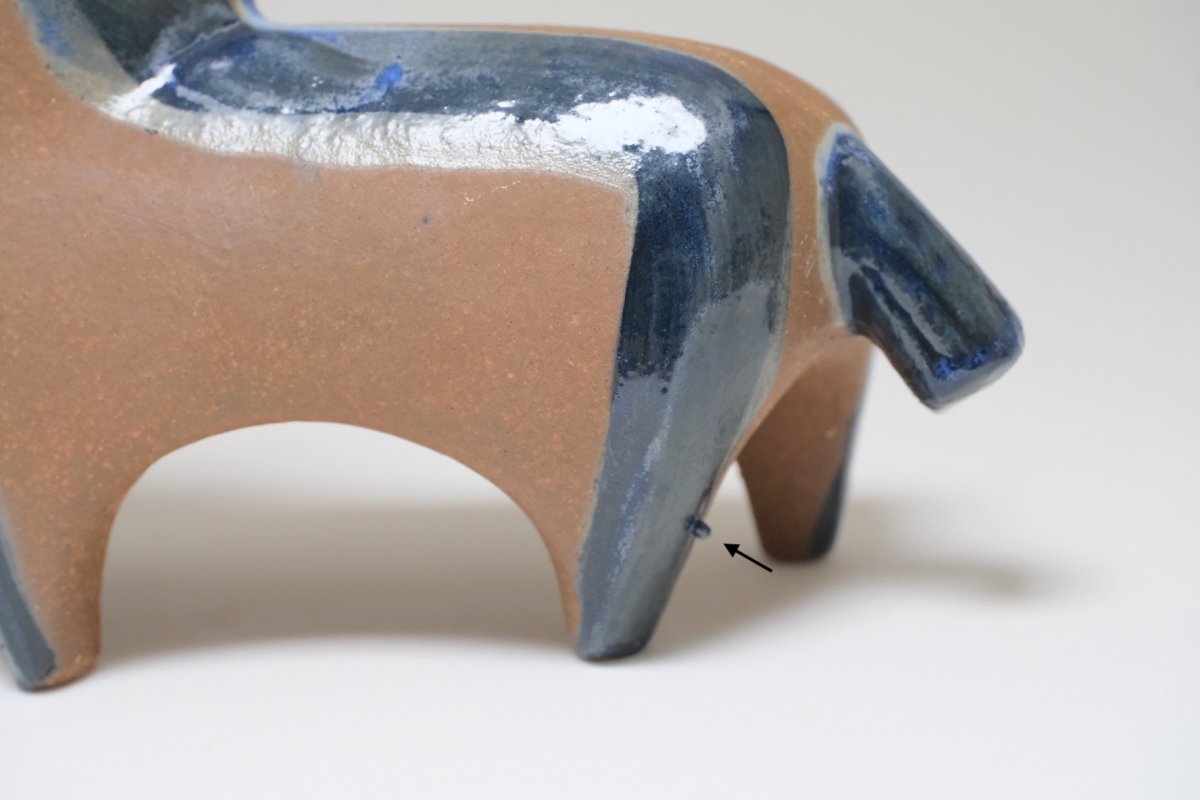 画像4: 北欧ビンテージ/Lisa Larson/リサ・ラーソン/LILLA ZOO /小さな動物園/馬/ビンテージ (4)