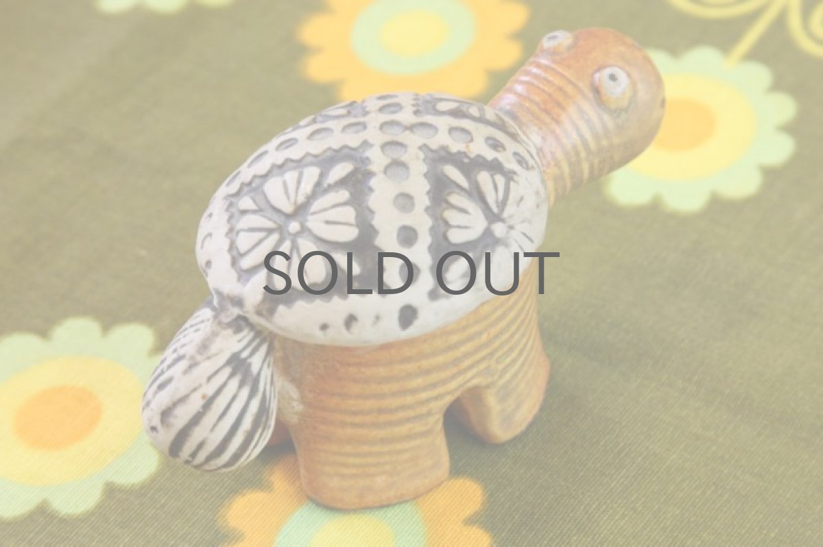 画像2: 北欧雑貨/Lisa Larson リサ・ラーソン アンティーク　JURA カメ (2)