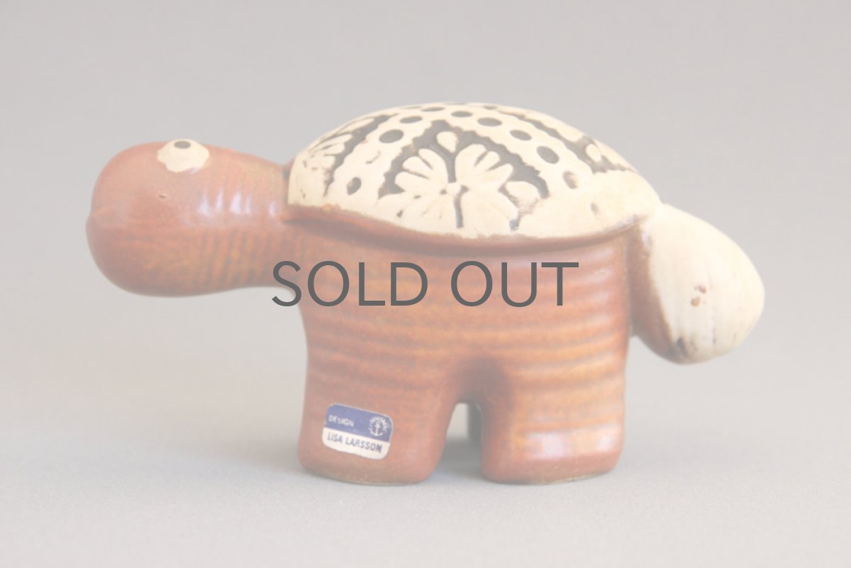 画像2: 北欧雑貨/Lisa Larson リサ・ラーソン アンティーク JURA カメ No.2 (2)