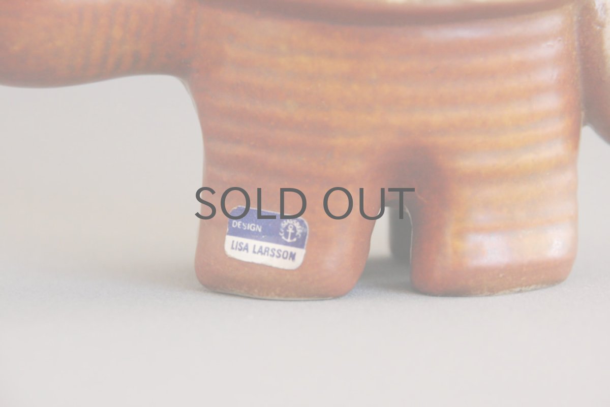 画像3: 北欧雑貨/Lisa Larson リサ・ラーソン アンティーク JURA カメ No.2 (3)