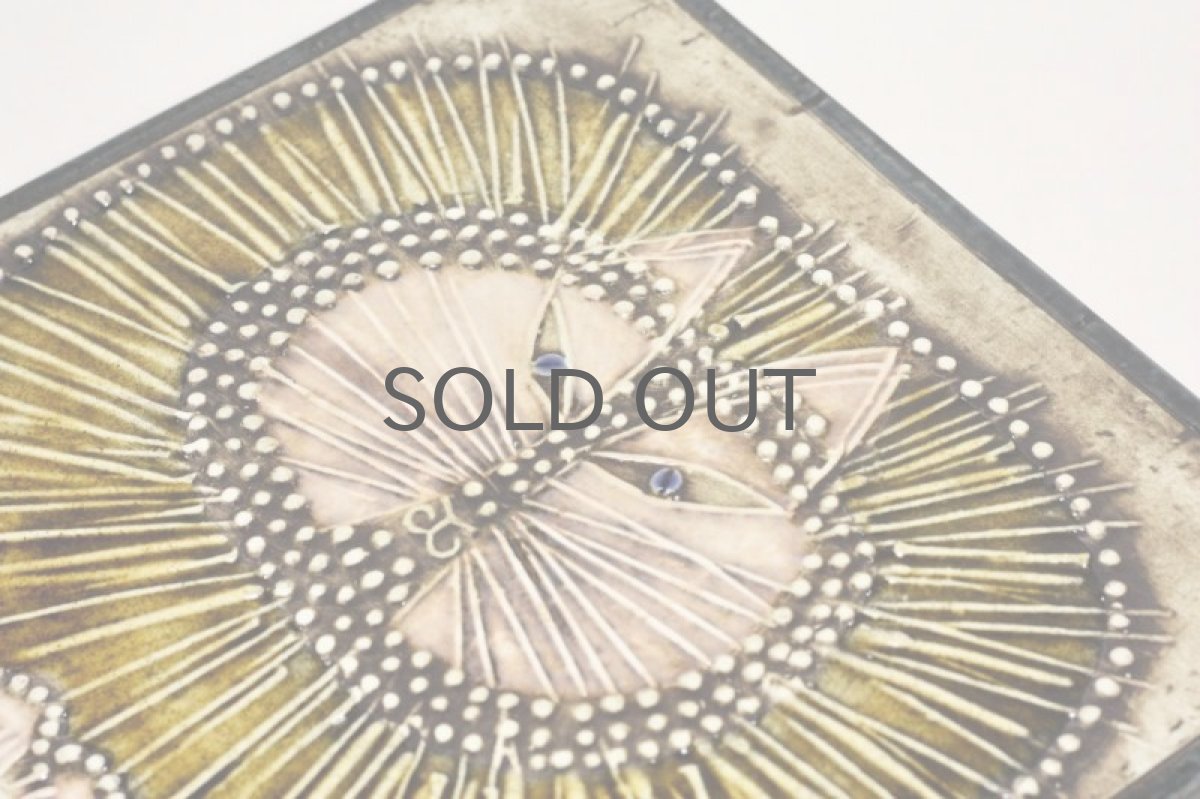 画像5: 北欧ビンテージ雑貨/Lisa Larson/リサ・ラーソン/アンティーク/UNIK/Katt/丸ネコ陶板/No.1 (5)