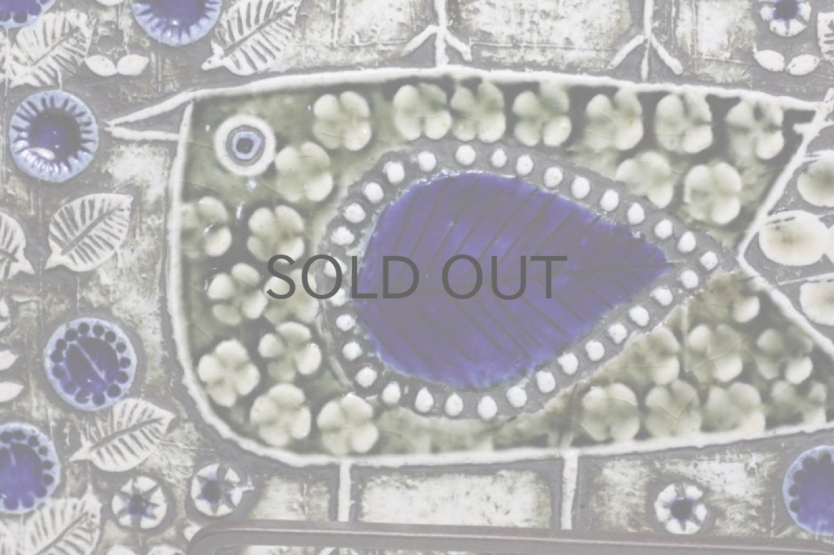 画像3: 北欧ビンテージ雑貨/Lisa Larson /リサ・ラーソン/UNIK Fagler/小鳥陶板/No.2 (3)