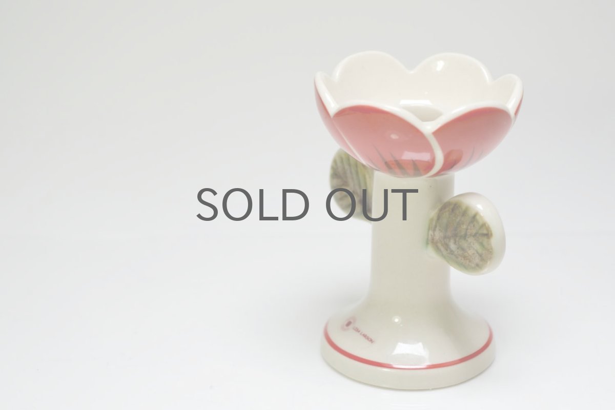 画像5: 北欧ビンテージ/Lisa Larson/リサ・ラーソン/HOGANAS KERAMIK/チューリップキャンドルホルダー/No.1 (5)