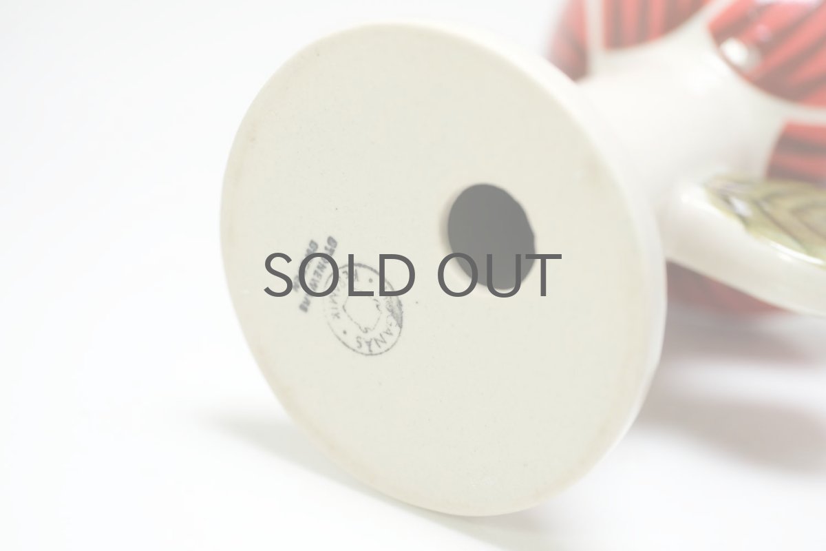 画像7: 北欧ビンテージ/Lisa Larson/リサ・ラーソン/HOGANAS KERAMIK/チューリップキャンドルホルダー/No.2 (7)