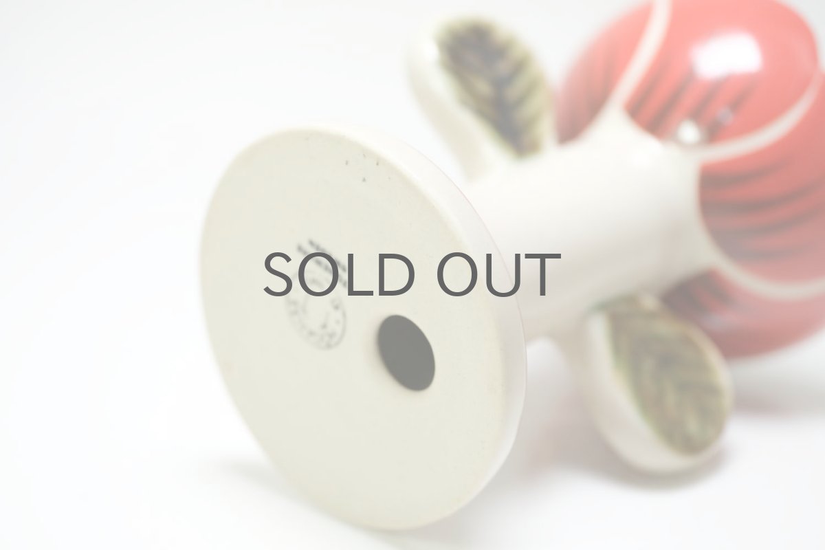 画像6: 北欧ビンテージ/Lisa Larson/リサ・ラーソン/HOGANAS KERAMIK/チューリップキャンドルホルダー/No.1 (6)