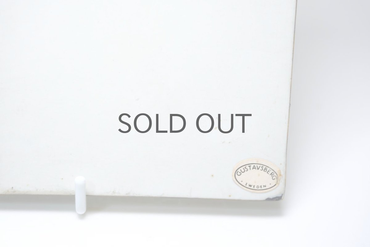 画像6: 北欧ビンテージ雑貨/Lisa Larson/リサ・ラーソン/アンティーク/UNIK/Katt/丸ネコ陶板/レアカラー/No.1 (6)